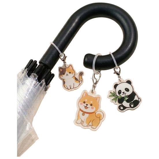 アクリルめじるしチャーム全体イメージ