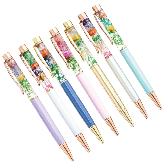 オリジナルハーバリウムボールペンのオーダーメイド・OEM製造